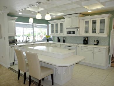 Marco Island Pool Home on the Water Boat Dock